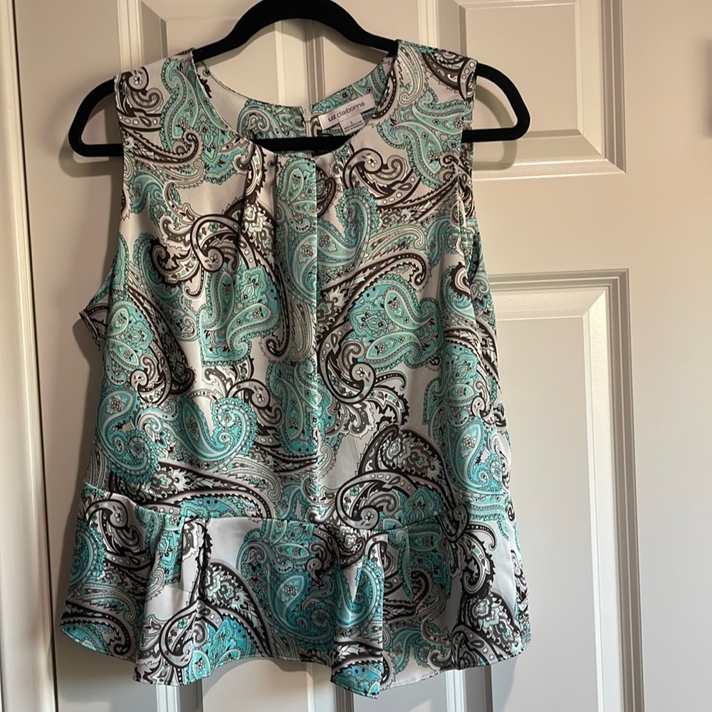 Liz Claiborne flare women’s top